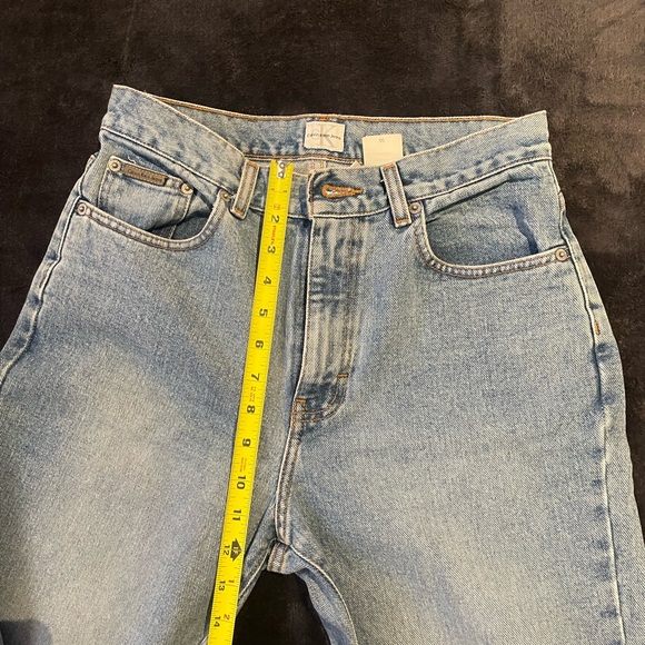 Vintage high waisted Calvin Klein light washed jeans - Picture 7 of 7